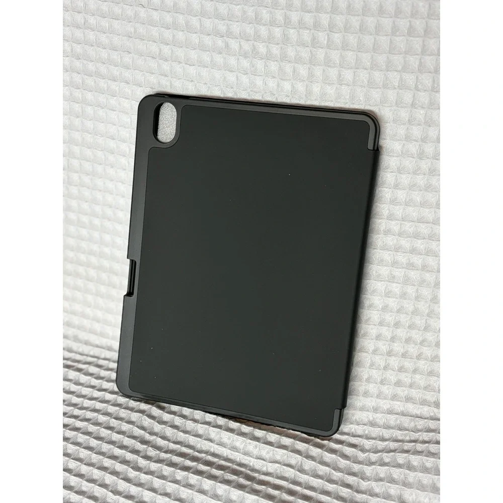IPAD AIR 6th GEN Black Plastic Folding Folio Tablet Case with Integrated Stand